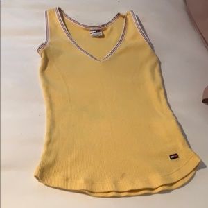 Vintage Yellow Tommy Hilfiger Tank (S)